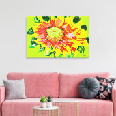 キャンバスのラップ/ワイルドフラワー キャンバスプリント (インサイチュ (リビング))