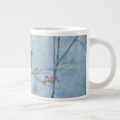 キャンバスのレンジャク2013の油 ジャンボコーヒーマグカップ (右)