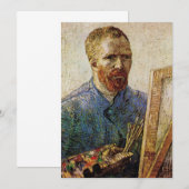 『キャンバスの前で自画像』（キャンバスのまえでじがお、英: Self-portrait before (正面/裏面)