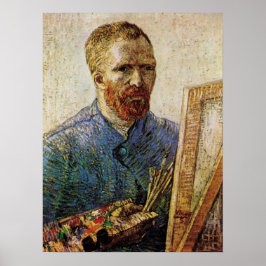 『キャンバスの前で自画像』(キャンバスのまえでじがお、英: Self-portrait before ポスター