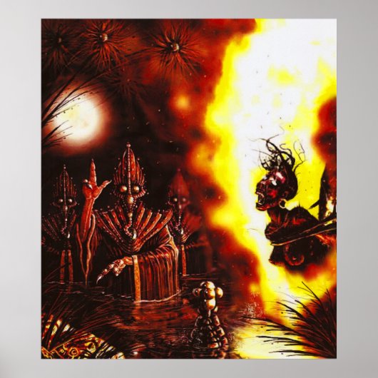 キャンバスの印刷を覚えている ポスター (正面)