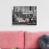 キャンバスの印刷：境界線 キャンバスプリント (インサイチュ (リビング))