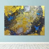 キャンバスの折り返し、アート、キャンバスの素晴らしアート、アー絵画ト、プリント キャンバスプリント (インサイチュ (ウッドフロア))