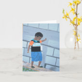 キャンバスの正義からの"アンディー"カード カード (黄色い花)