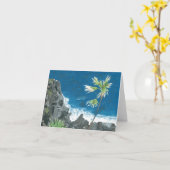 キャンバスの正義からの"カリブのな"カード カード (黄色い花)