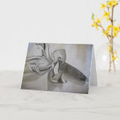 キャンバスの正義からの"トウモロコシ"カード カード (黄色い花)