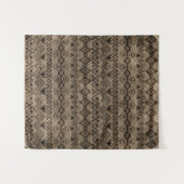 キャンバスの民族の種族パターン タペストリー (正面(横))