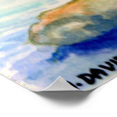 キャンバスの水彩プリント- ART BY HARRIET DAVIDSHN ポスター (角)