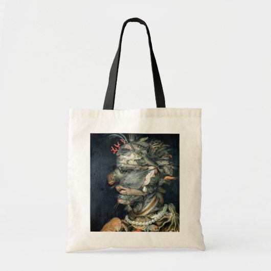 、(キャンバスの油)、Arcimboldo、ジウゼッペ水をまいて下さい トートバッグ (正面)