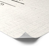 キャンバスの種類 |電球の特許 ポスター (角)