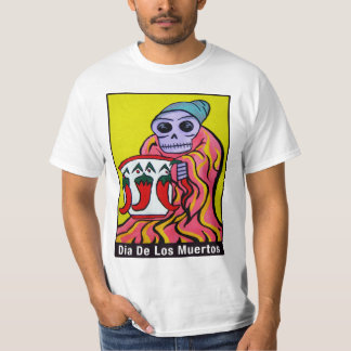 キャンバスの老婦人1アクリル Tシャツ