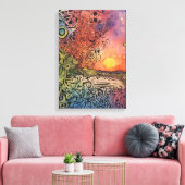 キャンバスの解釈 キャンバスプリント (インサイチュ (リビング))