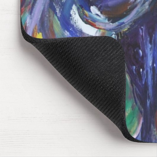 キャンバスのx 24のアクリル18'は戯れます マウスパッド (コーナー)