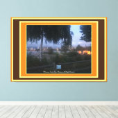 キャンバスまたはBrn（水前面107）RFPMDesigns ©️ 2019/24 キャンバスプリント (インサイチュ (ウッドフロア))