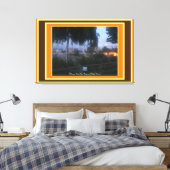 キャンバスまたはBrn（水前面107）RFPMDesigns ©️ 2019/24 キャンバスプリント (インサイチュ (寝室))