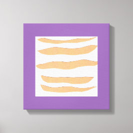 キャンバスアートとタイガーストライプズ キャンバスプリント