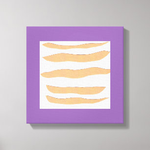 キャンバスアートとタイガーストライプズ キャンバスプリント