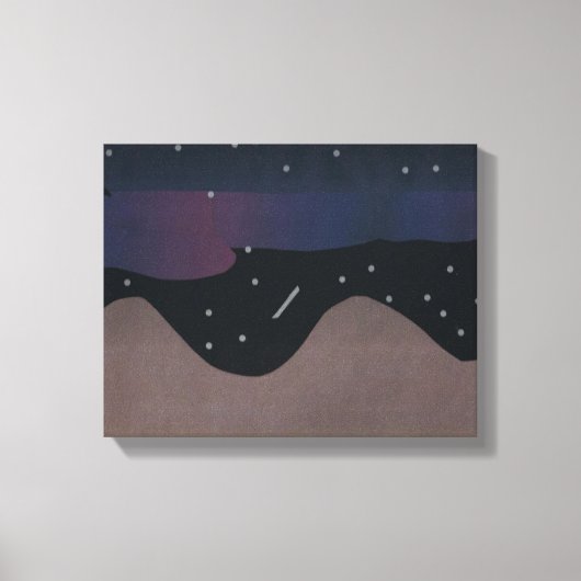 キャンバスアートオブナイトタイムスカイズ キャンバスプリント (正面)