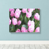 キャンバスアートチューリップ キャンバスプリント (インサイチュ (ウッドフロア))