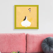 キャンバスアートバイクリスティナゲルフィ キャンバスプリント (インサイチュ (リビング))