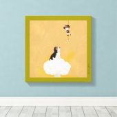 キャンバスアートバイクリスティナゲルフィ キャンバスプリント (インサイチュ (ウッドフロア))