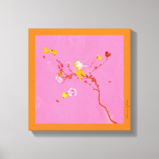 キャンバスアートバイクリスティナゲルフィ キャンバスプリント (正面)