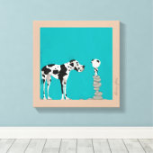 キャンバスアートバイクリスティナゲルフィ キャンバスプリント (インサイチュ (ウッドフロア))