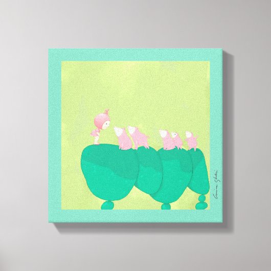 キャンバスアートバイクリスティナゲルフィ キャンバスプリント (正面)