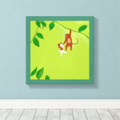 キャンバスアートバイクリスティナゲルフィ キャンバスプリント (インサイチュ (ウッドフロア))