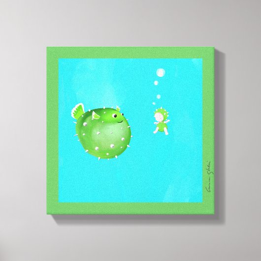 キャンバスアートバイクリスティナゲルフィ キャンバスプリント (正面)