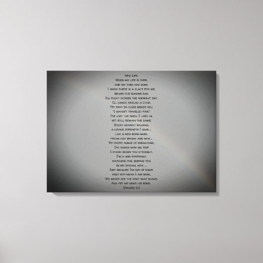 キャンバスアート及びデザインスタイル キャンバスプリント (正面)