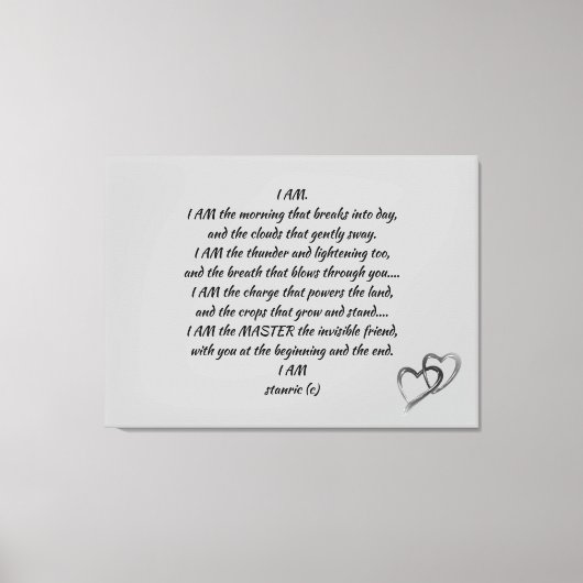 キャンバスアート及びデザインスタイル キャンバスプリント (正面)