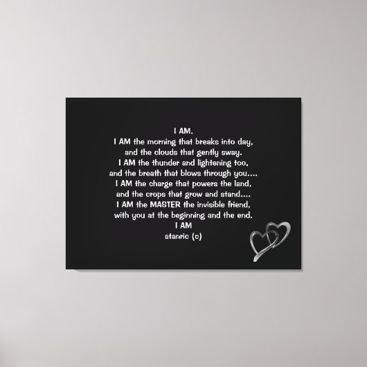 キャンバスアート及びデザインスタイル キャンバスプリント (正面)