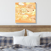 キャンバスアート紅葉 キャンバスプリント (インサイチュ (寝室))