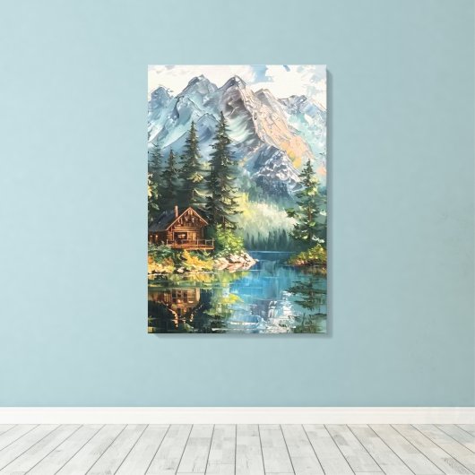 キャンバスアート (インサイチュ (ウッドフロア))