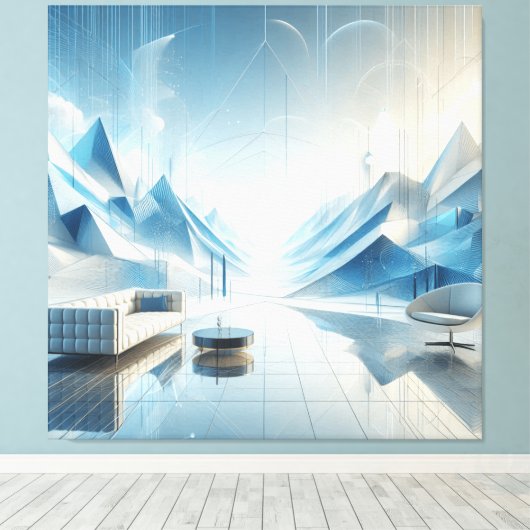 キャンバスアート – ノルディックボイド (インサイチュ (ウッドフロア))