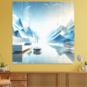 キャンバスアート – ノルディックボイド (インサイチュ (リビング))