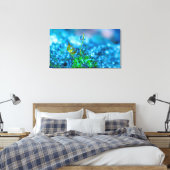 キャンバスアート – 水滴の草 (インサイチュ (寝室))