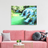 キャンバスアート – 滝 (インサイチュ (リビング))