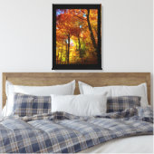 キャンバスアート – 秋の木 (インサイチュ (寝室))
