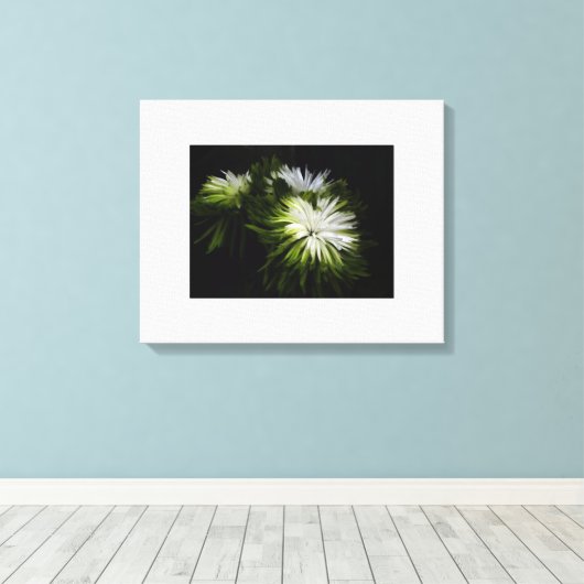 キャンバスアート – 花 (インサイチュ (ウッドフロア))