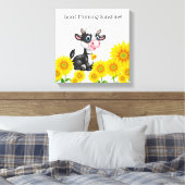 キャンバスウォールアートカントリー牛 キャンバスプリント (インサイチュ (寝室))