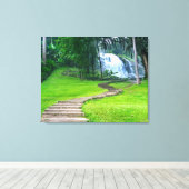 キャンバスウォールアートタイ キャンバスプリント (インサイチュ (ウッドフロア))