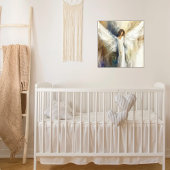 キャンバスウォールアートプリント抽象芸術エンジェルインニュートラル キャンバスプリント