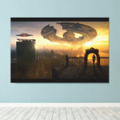 キャンバスウォールアート キャンバスプリント (インサイチュ (ウッドフロア))