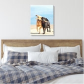 キャンバスギャラリープリント- Teamwork キャンバスプリント (インサイチュ (寝室))