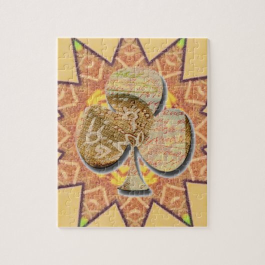 キャンバスクローバー ジグソーパズル (縦)