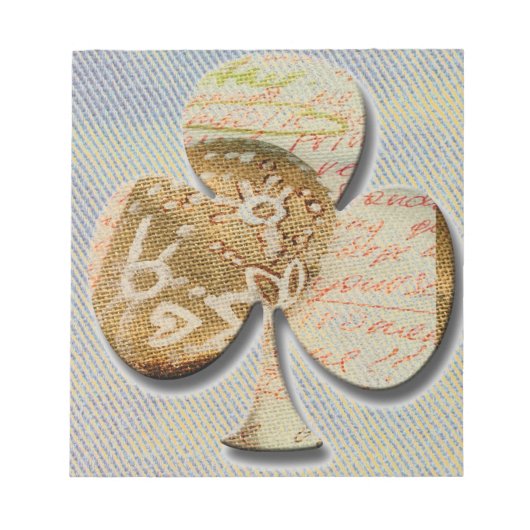 キャンバスクローバー ノートパッド (正面)