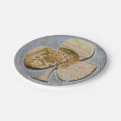 キャンバスクローバー ペーパープレート (アングル)