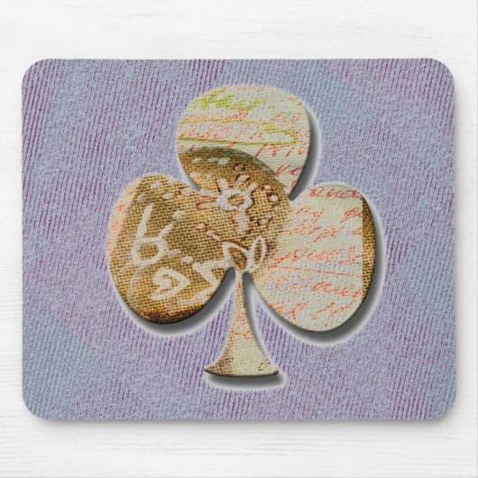 キャンバスクローバー マウスパッド (正面)